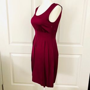 Theory Pleated A-Line Dress